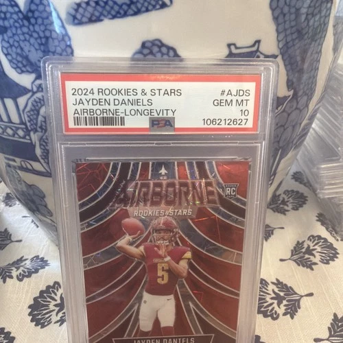 2024 Panini Rookies & Stars - Airborne Jayden Daniels #A-JDS (RC) PSA 10