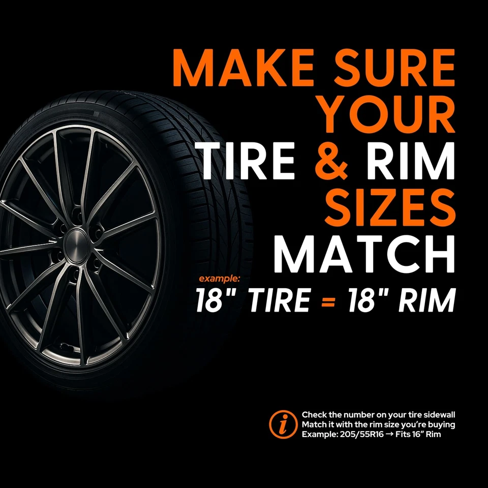 New Wheel for 2005-2007 Chevrolet Monte Carlo 5Lug 18inch BC45 Alloy Rim Black 5 - Image 4 of 4