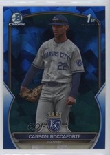 2023 Bowman Chrome Draft Sapphire Edition Carson Roccaforte #BDC-140 1dl2