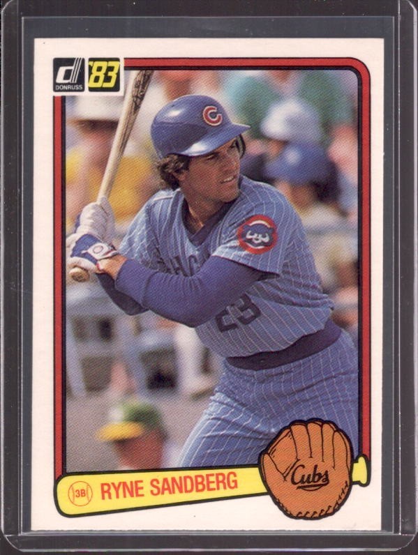 RYNE SANDBERG 1983 Donruss #277 Rookie RC Chicago Cubs