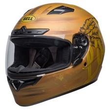 Bell Qualifier DLX MIPS Motorcycle Helmet Hart Luck Live Gold
