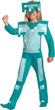 Minecraft Armor Classic Mojang Video Game Fancy Dress Up Halloween Child Costume
