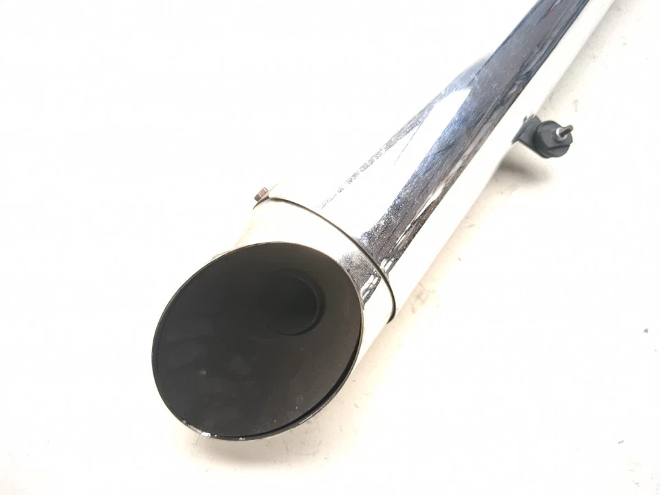 08 Victory Vision Deluxe Exhaust Header Pipe Muffler Chrome A - Image 3 of 4