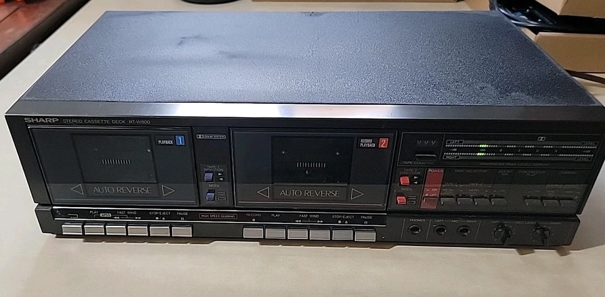 Sharp Home Audio Cassette Tape Deck for sale - eBay