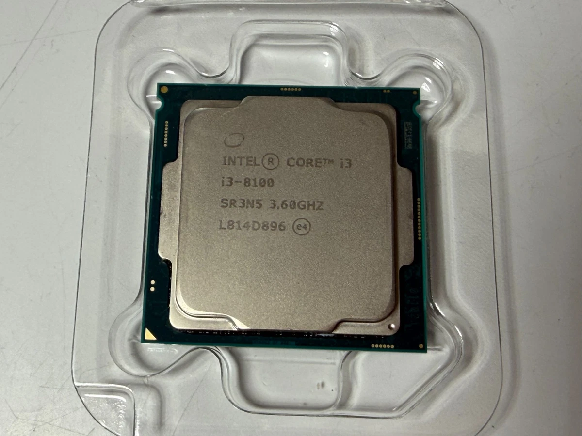 Intel Core i3-8100 Processor Model Computer Processors (CPUs) for