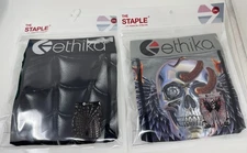 ETHIKA Staple Boxer Brief Size 2XL 2 Pairs 39"-41" wasit