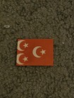 ANTIQUE 1881 - 1914 KHEDIVATE OF EGYPT MINIATURE PAPER ALCOHOL FLAG — photo 1