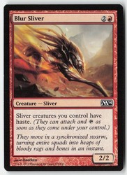 Blur Sliver 129/249 Common Magic 2014 (M14)