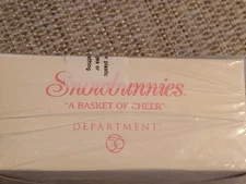 Dept 56 SNOW BABIES "A Basket of Cheer" Figurine - NEW SEALED