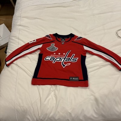YOUTH s/m- Fanatics NHL Washington Capitals #8 Ovechkin Stanley Cup Jersey
