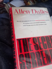 Allen Dulles autograph Warren Commissioner & CIA Director Secret Surrender good