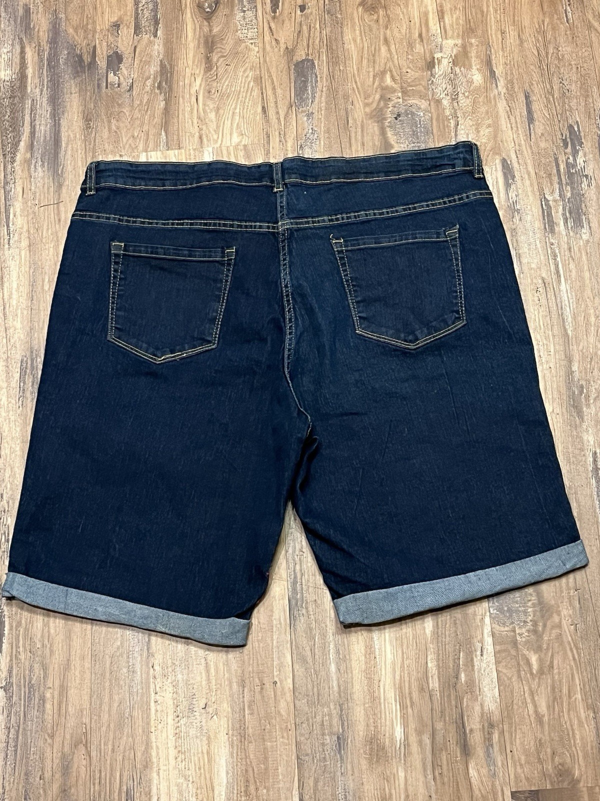 Women's Denim, Cuffed Shorts By Pep&Co, Size 20 image 2