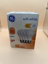 Soft While GE A19 Soft White Incandescent Light Bulb New Tested 40W
