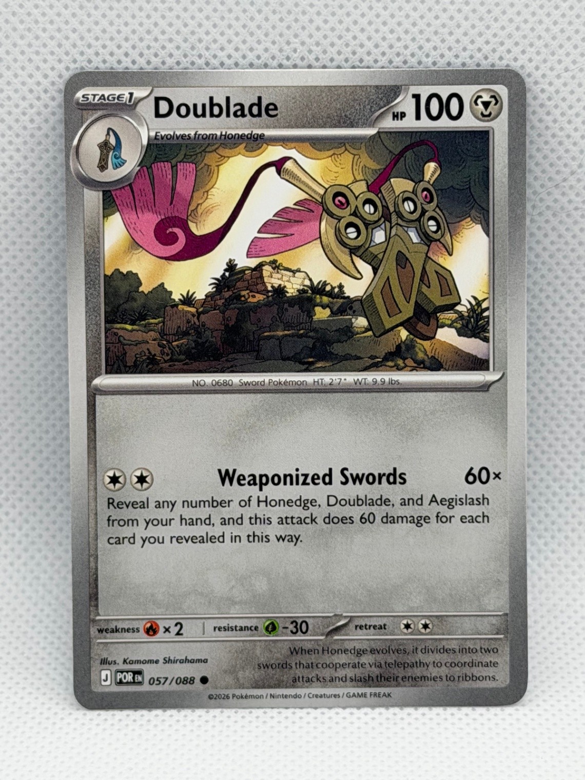 Doublade Common ME03: Perfect Order 057/088 NM