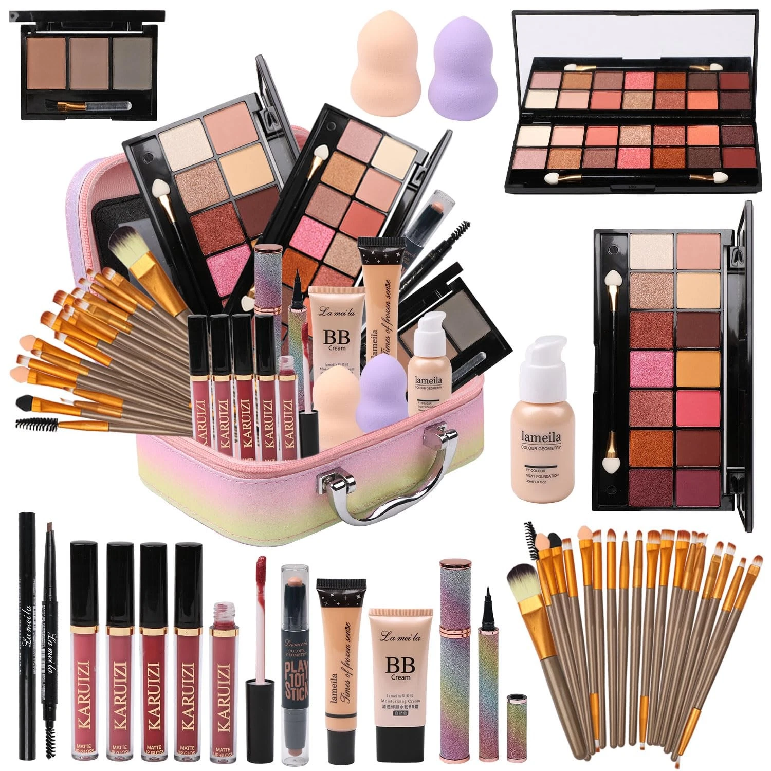 All In One Makeup Set,makeup set for girls,Makeup Gift Set for Women & Girls,...