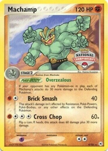 Machamp 009/101 League & Championship Cards