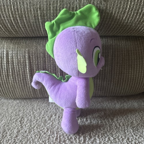 My Little Pony Spike The Dragon 2016 Hasbro 12” Plush Stuff Toy Pink Green VGUC - Picture 2 of 7