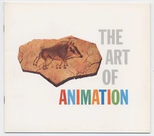THE ART OF ANIMATION Exhibition Book of 1958-59 Disney Touring Museum Show