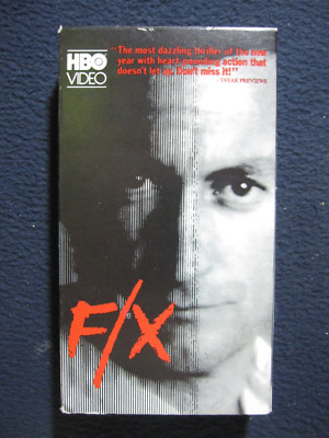 F/X [VHS] [VHS Tape] [1986]