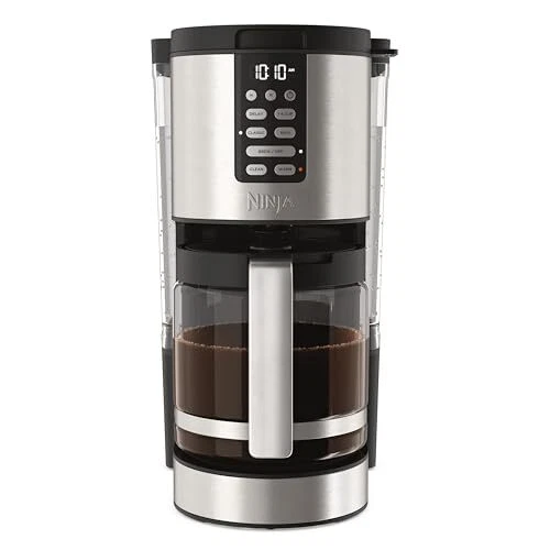 Ninja Programmable XL 14 Cup Coffee Maker Stainless Steel Hotter Brew Technology