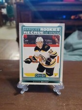 2021-22 O-Pee-Chee Update Marquee Rookies #648 Oskar Steen Boston Bruins Rookie