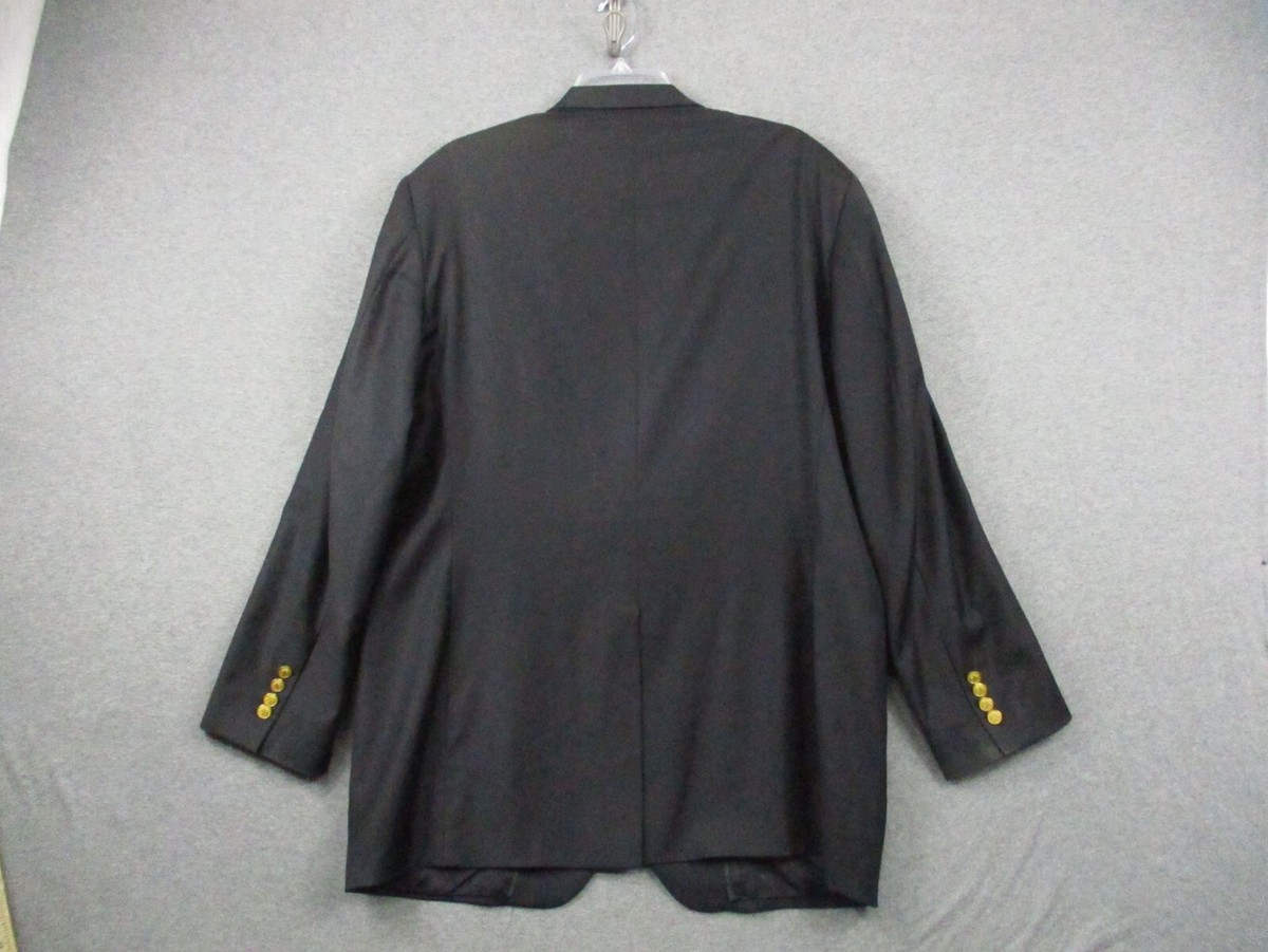 希少 Brooks Brothers Loro Piana BALLCOLLAR Brooks Brothers Country Club LORO PIANA Italy Black Wool Sport