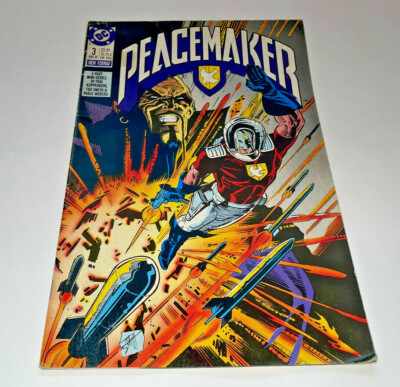 Peacemaker #3 DC Vintage Comic Book 1988 Mini Series John Cena, Suicide Squad