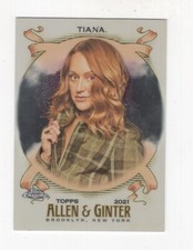 2021 TOPPS ALLEN & GINTER CHROME - SARAH TIANA COMEDIAN #229