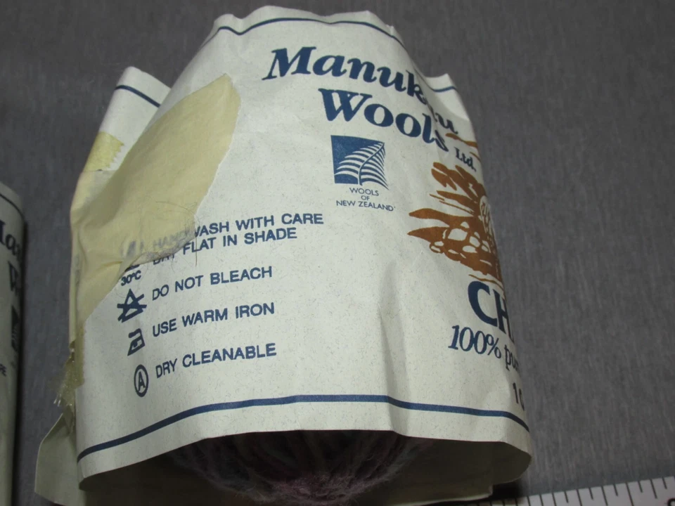 2 Manukau 100% Wool Charisma Multi-Color Purple Yarn Balls NEW - Image 4 of 4