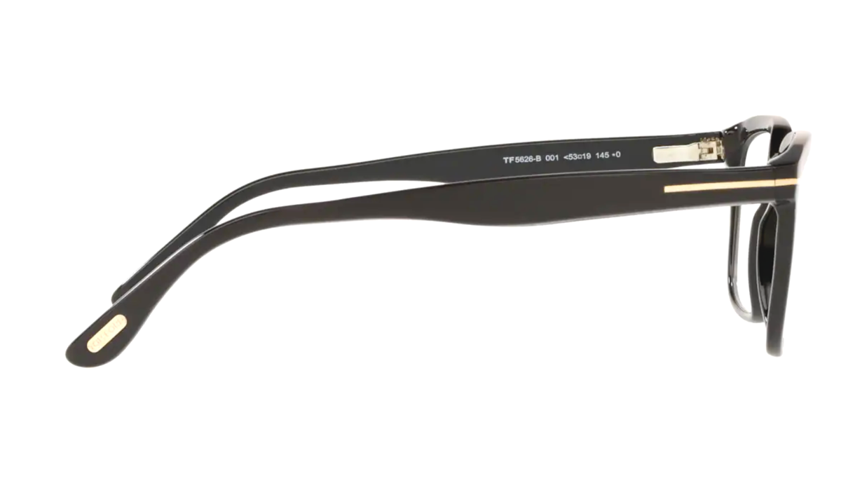 New Tom Ford Reading Glasses TF 5626-B 001 53-19 145 Black 