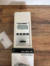 X-Rite 341 Battery Operated B/W Transmission Densitometer
