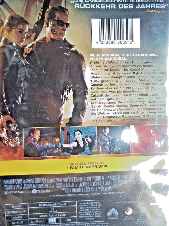 TERMINATOR      G e n i  s y s       (DVD)     Neuwertig - Bild 2 von 4