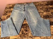 Levi Strauss Signature 540 Relaxed Fit Straight Men's Blue Jeans Size 36 x 34