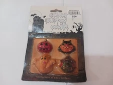 Vintage Halloween Button Covers New