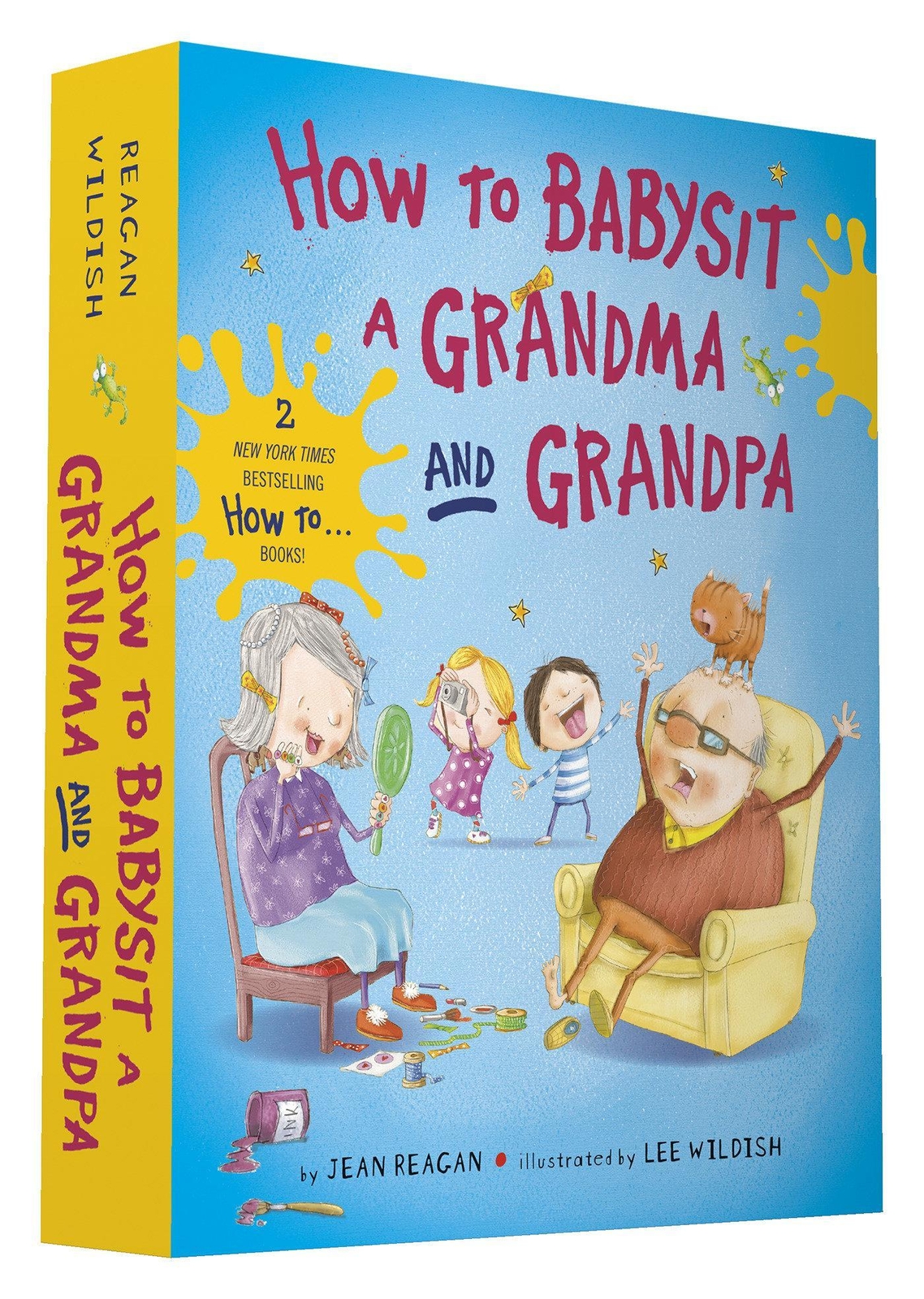 Thumbnail - How To Babysit A Grandma And Grandpa Board Book Boxed Set Jean Reagan