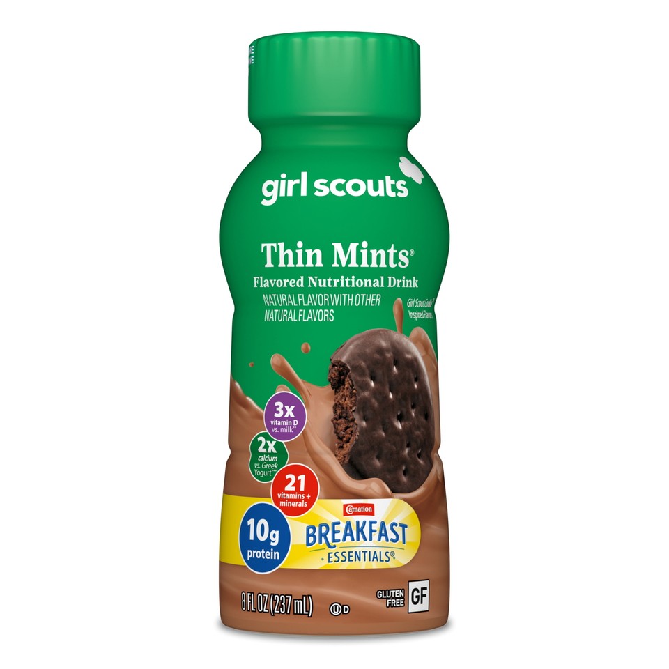 Carnation Breakfast Essentials® Girl Scouts Thin Mints® Flavored
