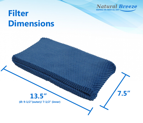 reusable humidifier filter