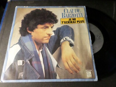 Claude Migaso, Schallplatte 45 Upm, Je Ne T Ecrirais Plus, Vinyl Vintage