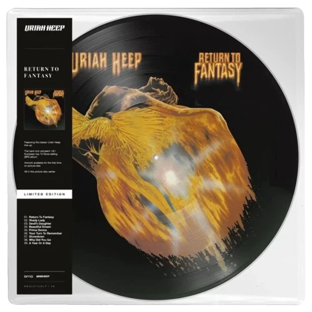 Uriah Heep Rock Vinyl Records