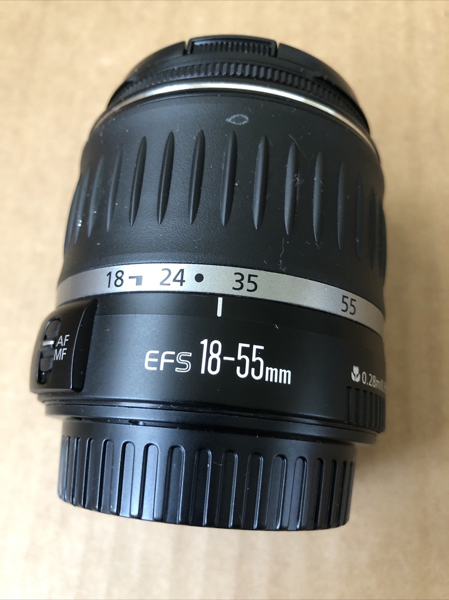 Canon Zoom Lens EF-S 18-55mm 1:3.5-5.6 Lens | eBay
