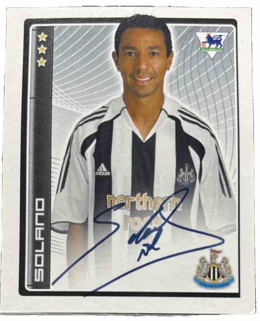 Merlin Premier League 07 - # 334 - NOLBERTO SOLANO - Newcastle United |  eBay UK