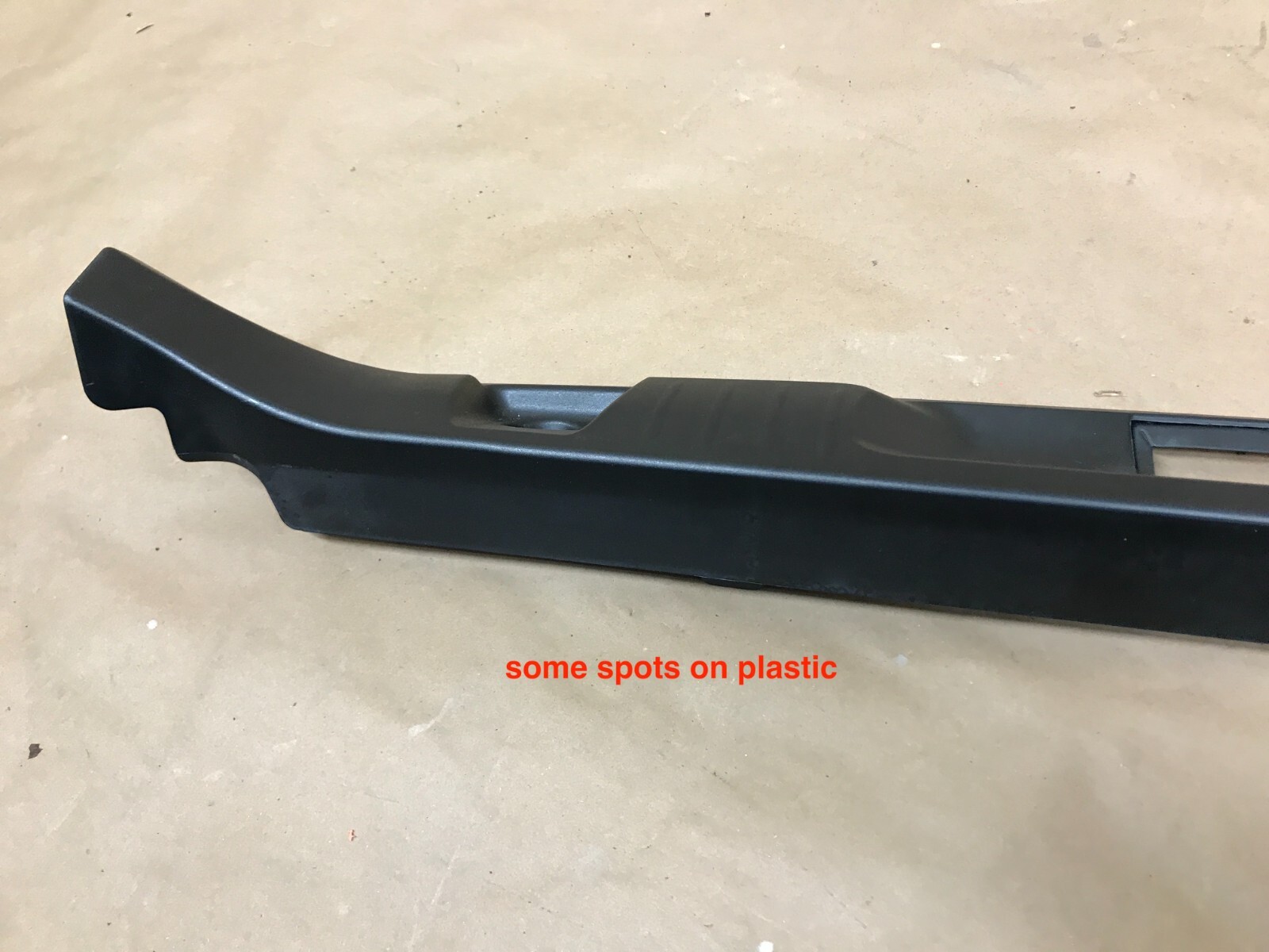 2020 Ferrari California T Portofino Rear Trunk Latch Cover Scuff Plate Sill OEM