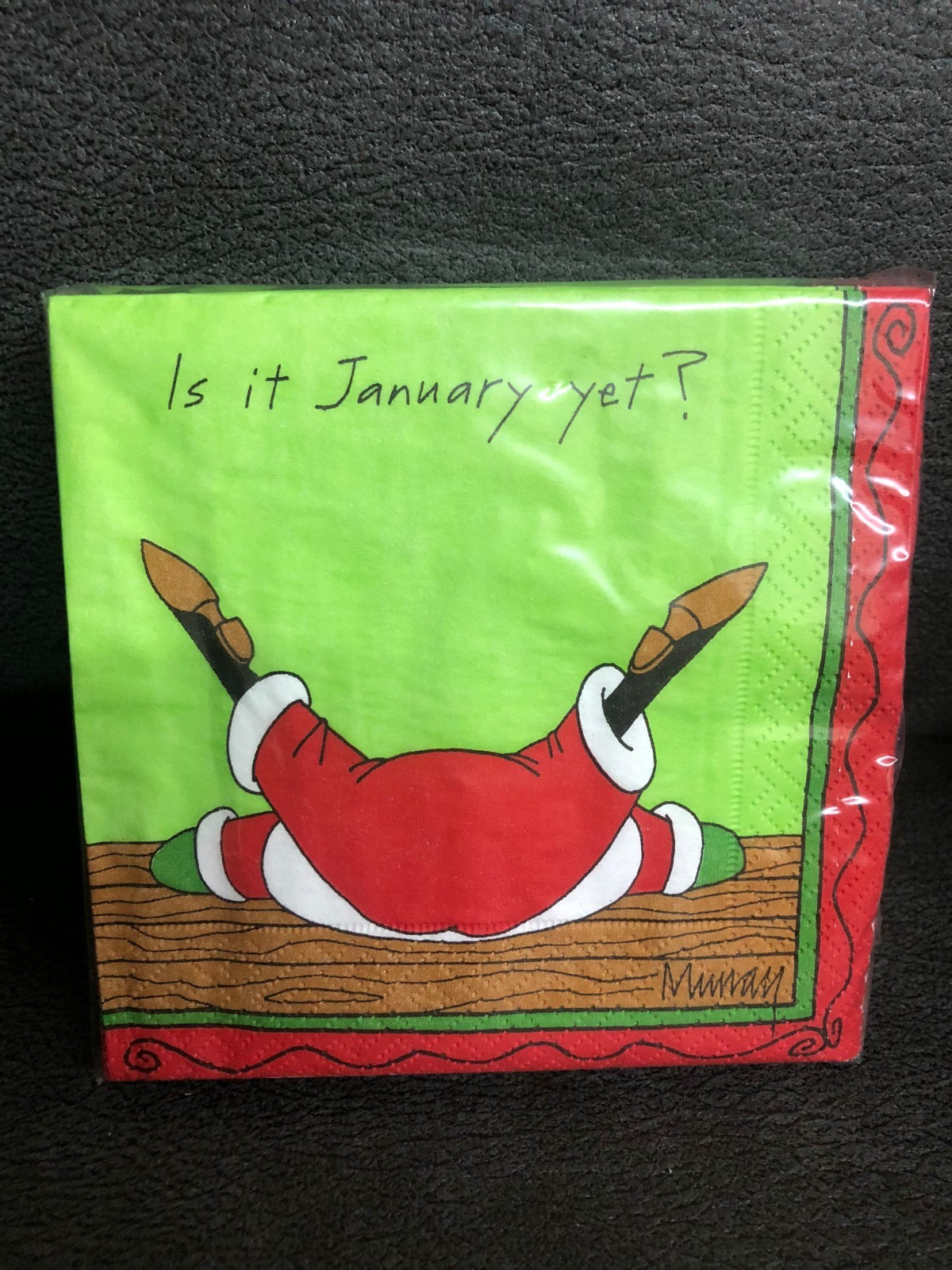 Christmas Napkins Funny Saying 1 set of 20 beverage Christmas Napkins