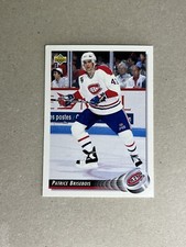 1992-93 Upper Deck #277 Patrice Brisebois Montreal Canadiens