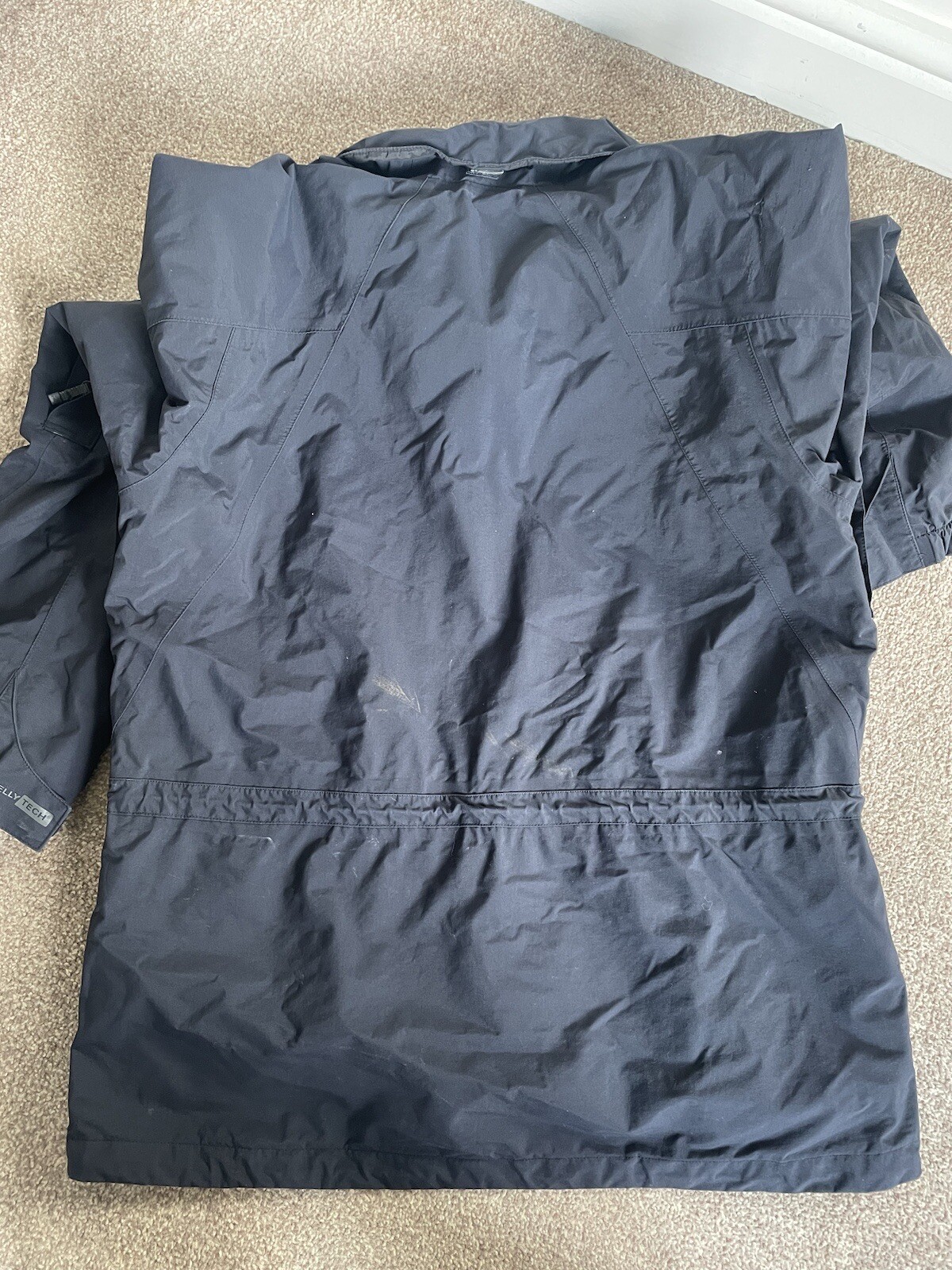 Helly Hansen Waterproof Jacket Blue Medium Hellyt… - image 3