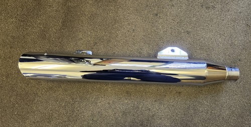 Silenziatore di scarico originale HarleyDavidson FXDF 1580 DYNAFAT BOB 64701-08/64700-08 - Foto 10 di 12