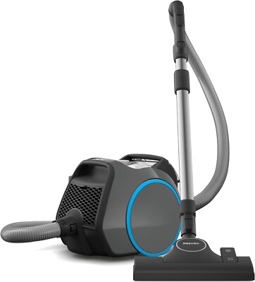 Miele Boost CX1 Graphite Grey Blue Compact Bagless Canister Vacuum SNRE0