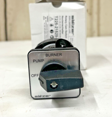 #ad 220v 32amp 3position Pressure Washer Rotary Switch 2” Face Plate off pump burner $138.00