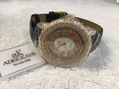ADEE KAYE WATCH, AUSTRIAN CRYSTALS, strikingly beautiful | eBay display picture 2