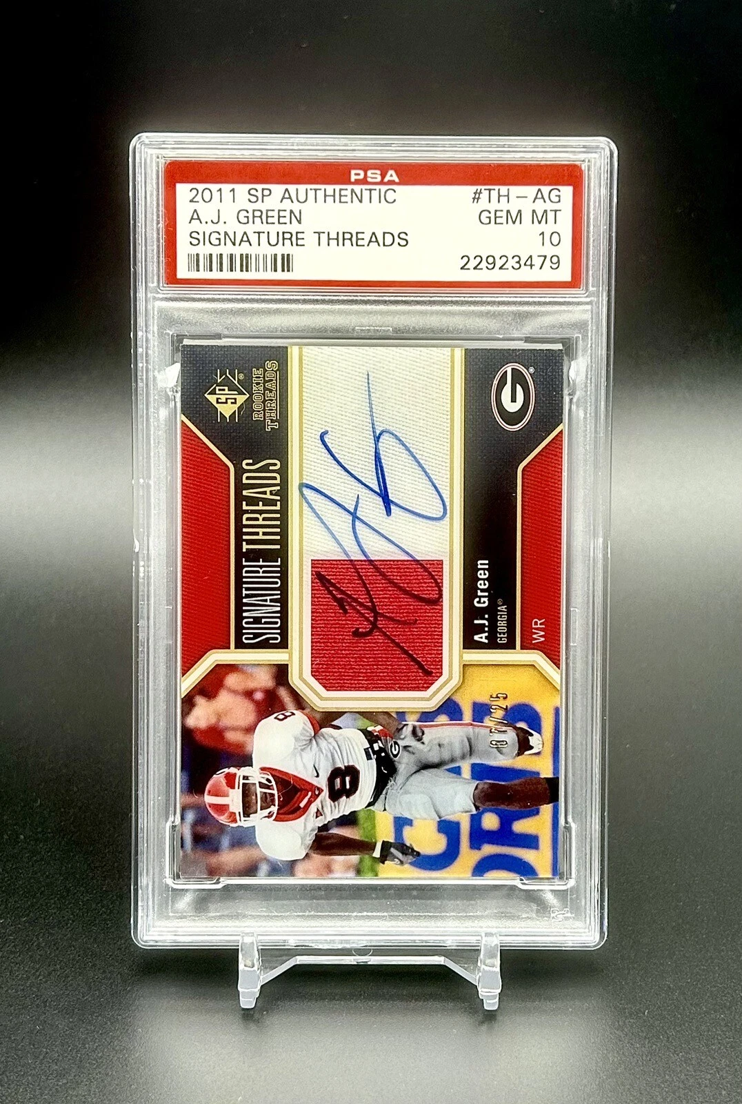 AJ Green SP Authentic Signature Threads #THAG Base